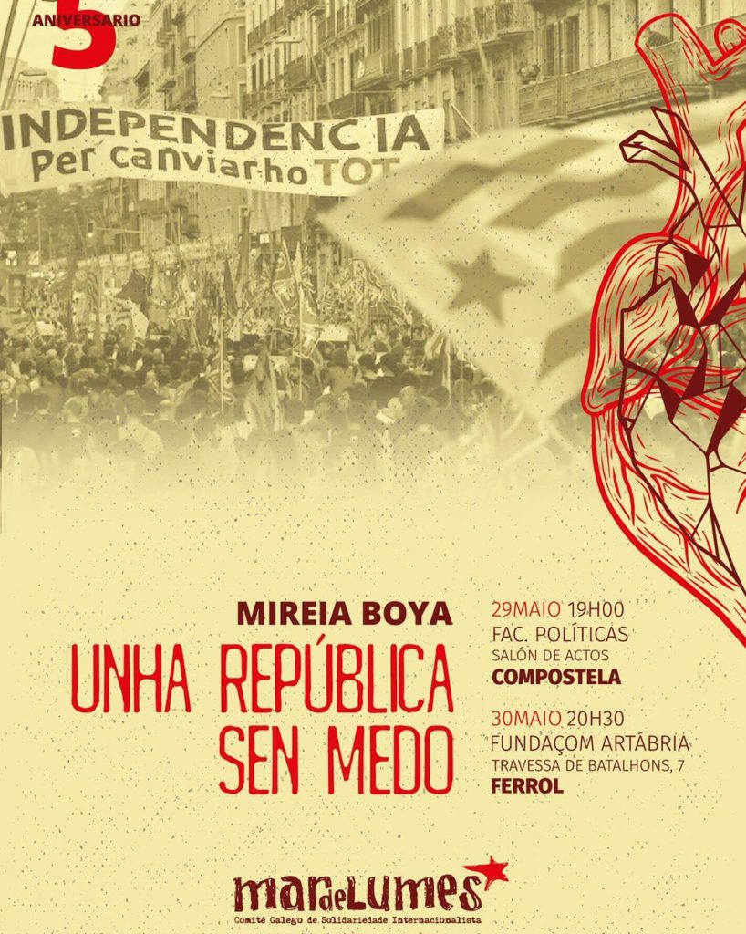 Unha república sen medo, palestra de Mireia Boya no Mar de Lumes